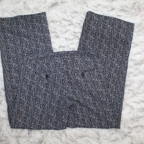 SOLD Express Wide Leg Trousers in Black & White - Picture 8 of 8